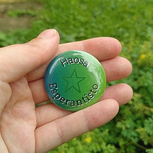 Pins - Ĥaosa Esperantisto (Espérantiste chaotique)
